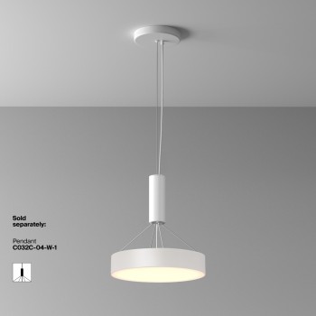 Plafonieră LED Zon alb Maytoni, D30, 36W