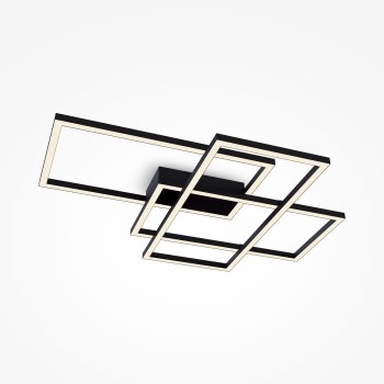 Plafonieră LED Line negru Maytoni, H78, 80W