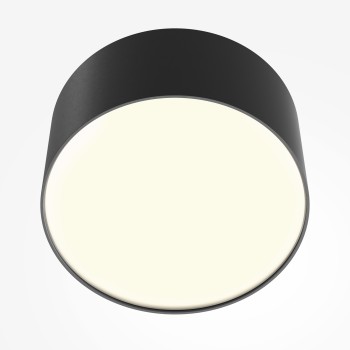 Plafonieră LED Zon negru Maytoni, D12, 12W