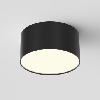 Plafonieră LED Zon negru Maytoni, D12, 12W