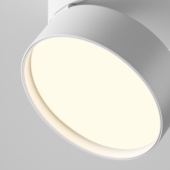 Spot LED aplicat Onda alb Maytoni, D12, 18W