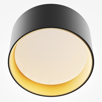 Spot LED aplicat Vega black and matte gold Maytoni, D12, 12W