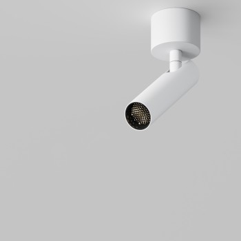 Spot LED aplicat Focus T alb Maytoni, D3, 6W, H17