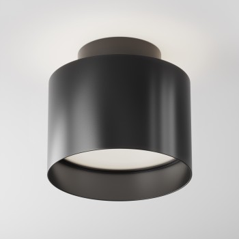 Spot LED aplicat Planet negru Maytoni, D10, 12W, 4000K