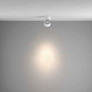 Spot LED aplicat Yin alb Maytoni, D10, 15W, 4000K