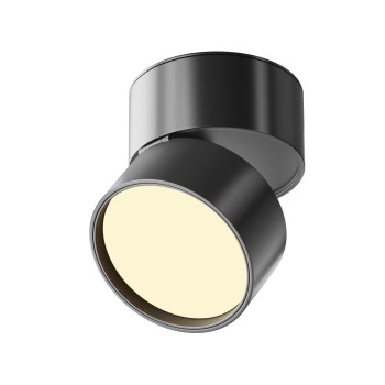 Spot LED aplicat Onda negru Maytoni, D8, 12W, 2700K