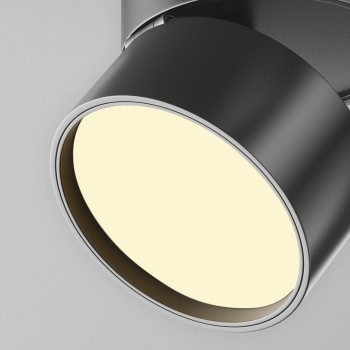 Spot LED aplicat Onda negru Maytoni, D8, 12W, 2700K