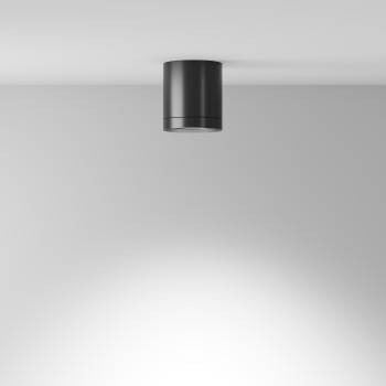 Spot aplicat Hoop negru Maytoni, D8, 1xGX53, H10