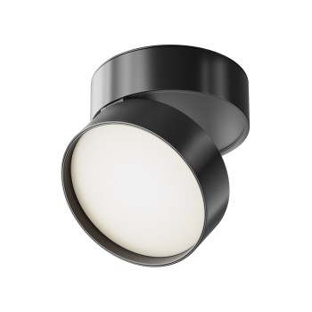 Spot LED aplicat Onda negru Maytoni, D12, 18W, 4000K