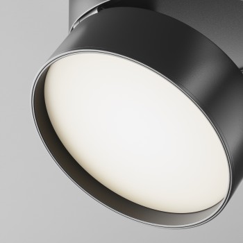 Spot LED aplicat Onda negru Maytoni, D12, 18W, 4000K