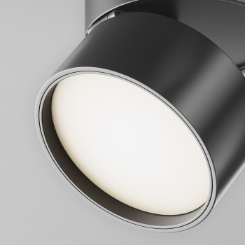 Spot LED aplicat Onda negru Maytoni, D8, 12W, 4000K