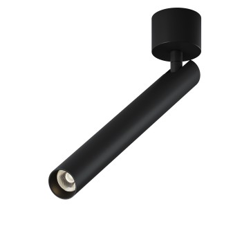Spot LED aplicat Focus T negru Maytoni, D3, 6W, H34