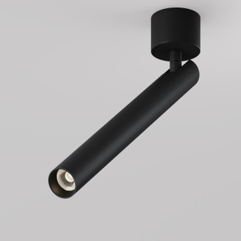 Spot LED aplicat Focus T negru Maytoni, D3, 6W, H34