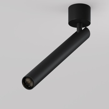 Spot LED aplicat Focus T negru Maytoni, D3, 6W, H34