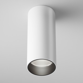 Spot LED aplicat Focus alb Maytoni, D5, 12W, H12, 4000K
