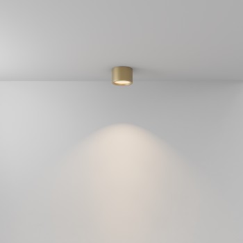 Spot LED aplicat Hydra auriu mat Maytoni, D10, 10W
