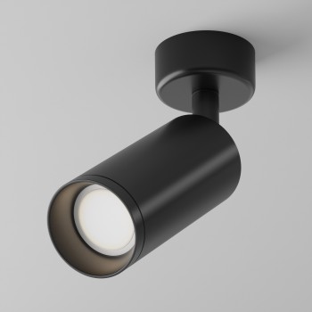 Spot aplicat Focus negru Maytoni, D6, 1xGU10, H20