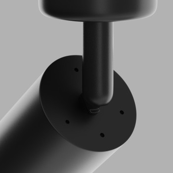 Spot aplicat Focus negru Maytoni, D6, 1xGU10, H20