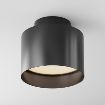 Spot LED aplicat Planet negru Maytoni, D10, 12W, 3000K