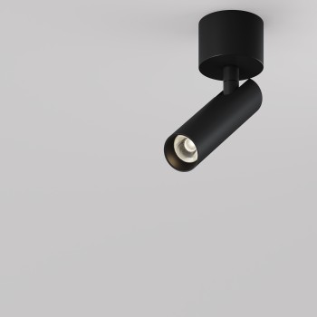 Spot LED aplicat Focus T negru Maytoni, D3, 6W, H17