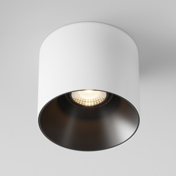 Spot LED aplicat Alfa alb Maytoni, D12, 25W, 3000K
