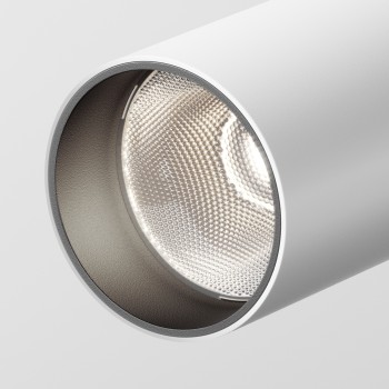 Spot LED aplicat Focus alb Maytoni, D5, 12W, H16, 4000K, white