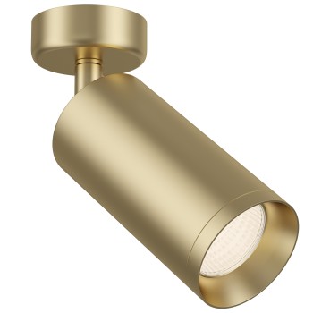 Spot aplicat Focus auriu mat Maytoni, D6, 1xGU10, H20