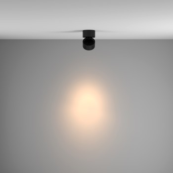 Spot LED aplicat Yin negru Maytoni, D10, 15W, 3000K, dimabil