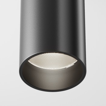 Spot LED aplicat Focus negru Maytoni, D5, 12W, H12, 4000K, black