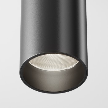 Spot LED aplicat Focus negru Maytoni, D5, 12W, H12, 4000K, black