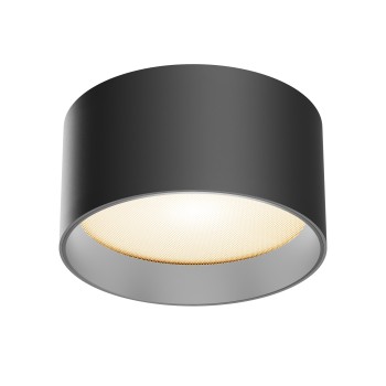 Spot LED aplicat Vega negru Maytoni, D14, 15W