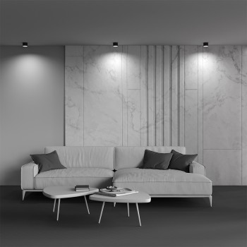Spot LED aplicat Vega negru Maytoni, D9, 8W