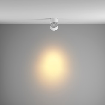 Spot LED aplicat Yin alb Maytoni, D10, 15W, 3000K