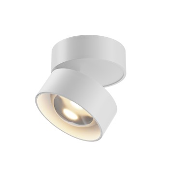 Spot LED aplicat Lens alb Maytoni, D9, 12W