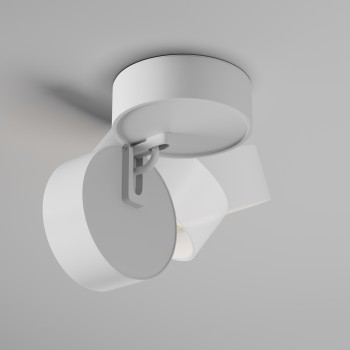 Spot LED aplicat Lens alb Maytoni, D9, 12W