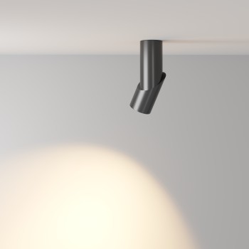 Spot LED aplicat Dafne negru Maytoni, D5, 10W