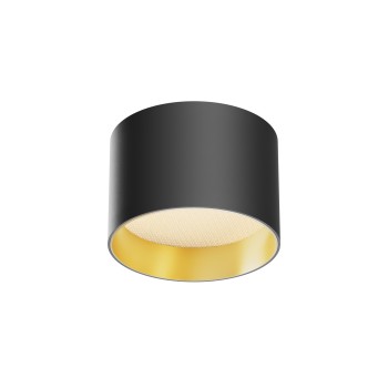 Spot LED aplicat Vega black and matte gold Maytoni, D9, 8W