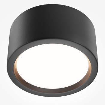 Spot LED aplicat Hydra negru Maytoni, D18, 15W