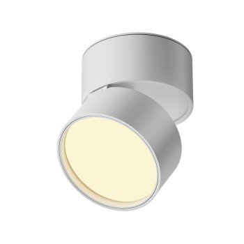 Spot LED aplicat Onda alb Maytoni, D8, 12W, 2700K