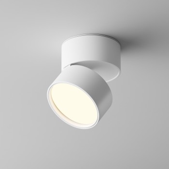 Spot LED aplicat Onda alb Maytoni, D8, 12W, 3000K