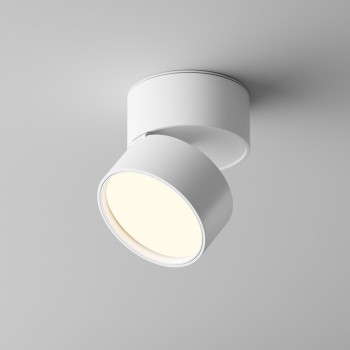 Spot LED aplicat Onda alb Maytoni, D8, 12W, 3000K