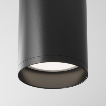Spot aplicat Focus negru Maytoni, D6, 1xGU10, H13