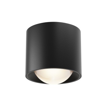 Spot LED aplicat Lens negru Maytoni, D9, 15W