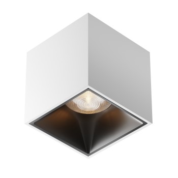 Spot LED aplicat Alfa alb Maytoni, H7, 12W, 3000K, dimabil