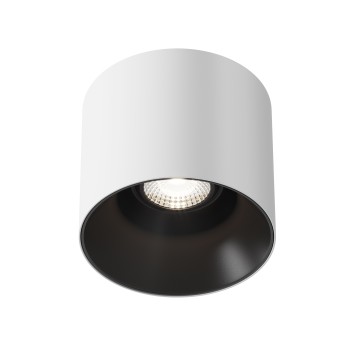 Spot LED aplicat Alfa alb Maytoni, D12, 25W, 4000K