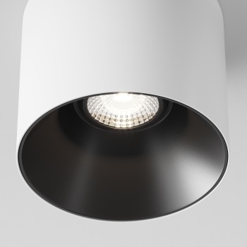 Spot LED aplicat Alfa alb Maytoni, D12, 25W, 4000K