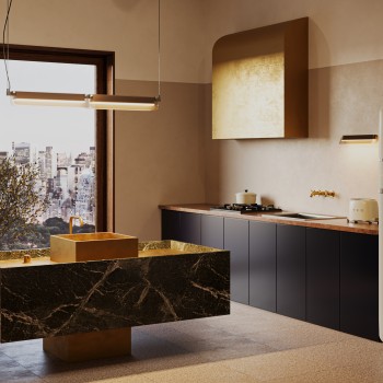 Aplică de perete LED Flat negru Maytoni, L43, amber