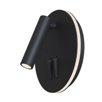 Aplică de perete LED negru Maytoni, L14