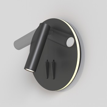 Aplică de perete LED negru Maytoni, L14