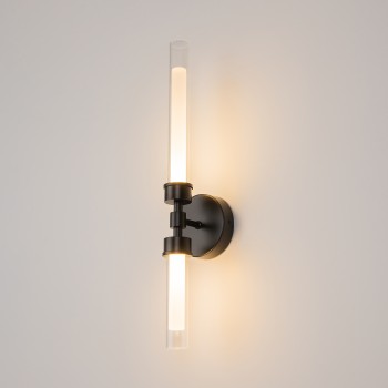Aplică de perete LED Stelo negru Maytoni, L11